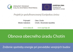 Obnova obecného úradu Obnova obecného úradu